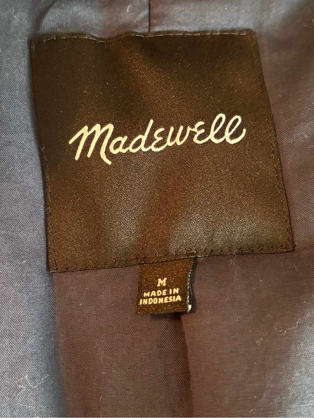 Madewell Padded Chore Jacket in Vintage Bandana size M - Picture 7 of 12